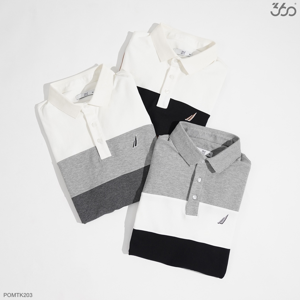 Áo polo nam local brand 360 BOUTIQUE chất liệu cao cấp - POMTK203 | BigBuy360 - bigbuy360.vn