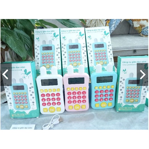 MÁY LUYỆN TÍNH NHẨM CHO TRẺ GIÚP BÉ HỌC TOÁN NHIỀU TÍNH NĂNG RÈN KỸ NĂNG TƯ DUY CHO BÉ
