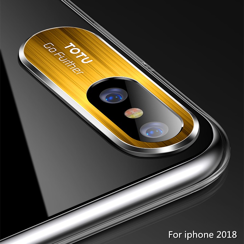 Ốp lưng iPhone XS Max/ 11 Pro/ 11 Pro Max cứng trong suốt bảo vệ Camera hiệu Totu Design