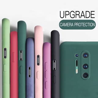 Dành Cho OnePlus Nord OnePlus 8 7T 7 Pro 1 + 8 1 + 7T Vỏ Silicon Lỏng Nhiều Macarons Kẹo Mềm Vỏ Điện Thoại