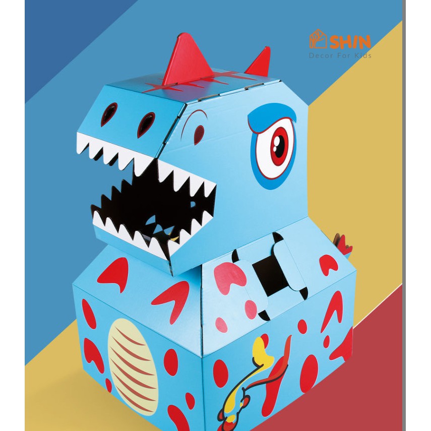 Đồ chơi trẻ em - Đầu khủng long Cartoon