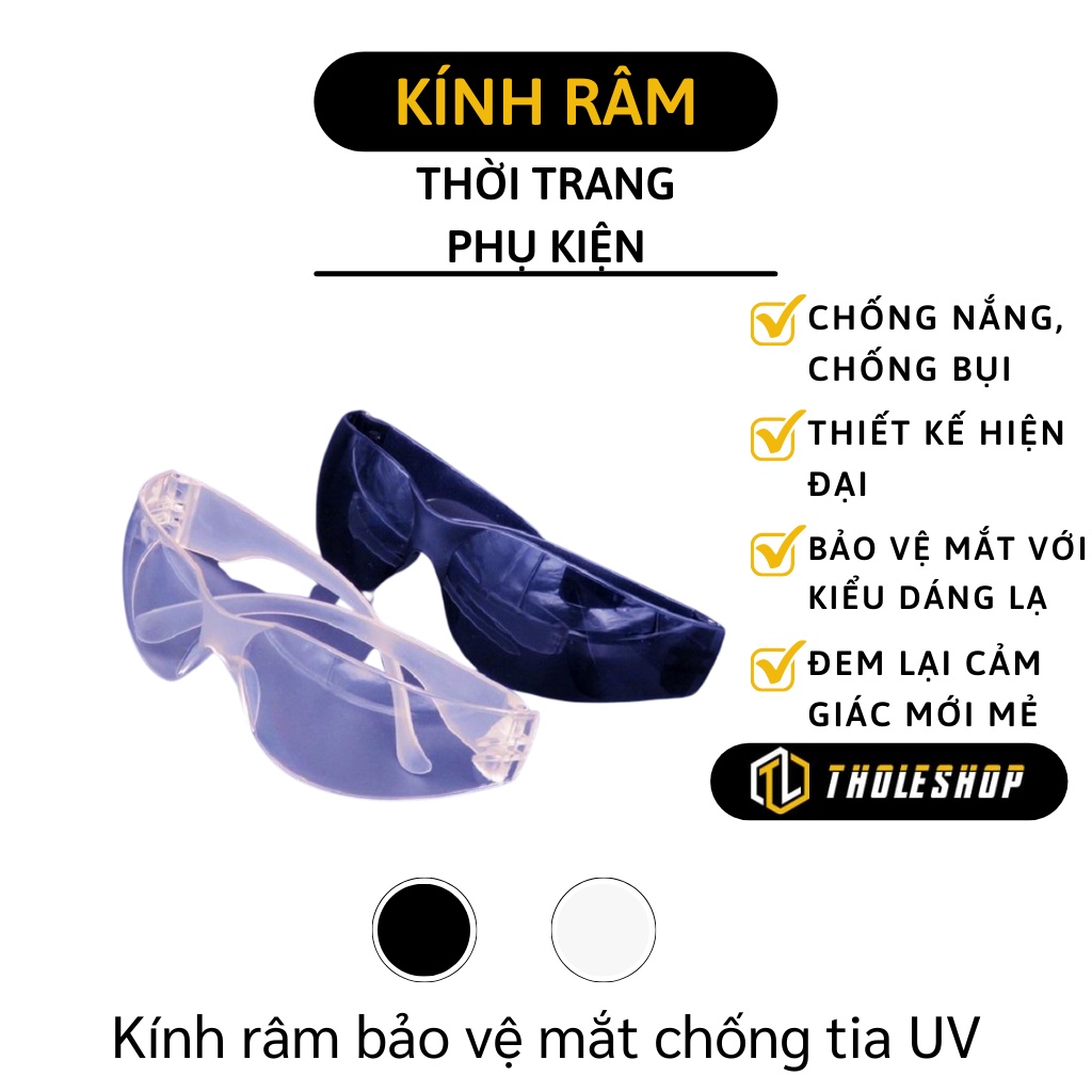 Kính Râm Thể Thao - Kính Mát Không Gọng Chống Tia UV, Bảo Vệ Mắt Khi Đi Phượt 8348