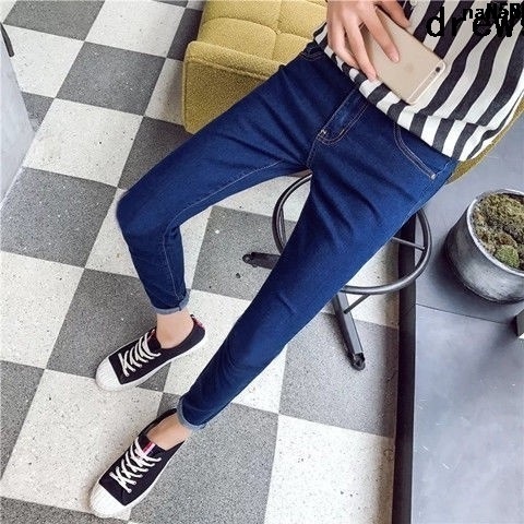 Quần Legging Phong Cách Hàn Quốc Thời Trang Cho Nam {27.26Kích Thước Bó Sát Ngắn < Cổ Cao Bồi "
