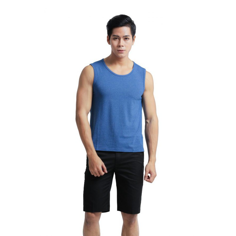 [4MEN] Áo ba lỗ nam CALUCI chính hãng màu sắc trẻ trung, dáng thể thao ôm gọn, chất liệu mềm mại thoáng mát MBTT1002R