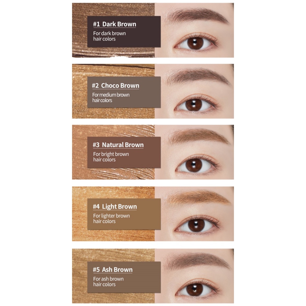 Chải mày Mascara mày Etude Drawing Eyes Coloring Browcara