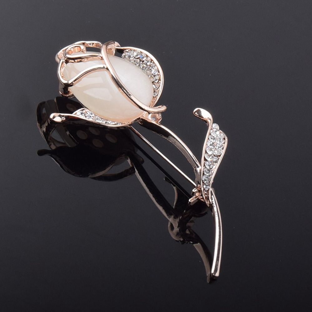 LANFY Cartoon Flower Shape Women Gift Alloy Brooch Pin