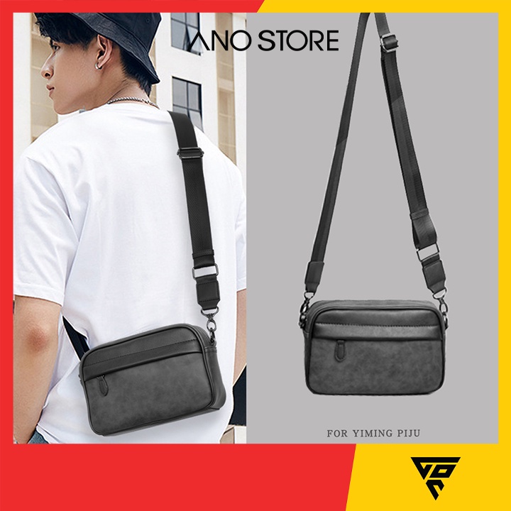 Túi đeo chéo nam cao cấp ANO thời trang cá tính TC020
