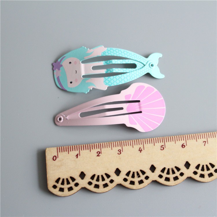 Set kẹp tóc hình vỏ sò dễ thương cho bé gái