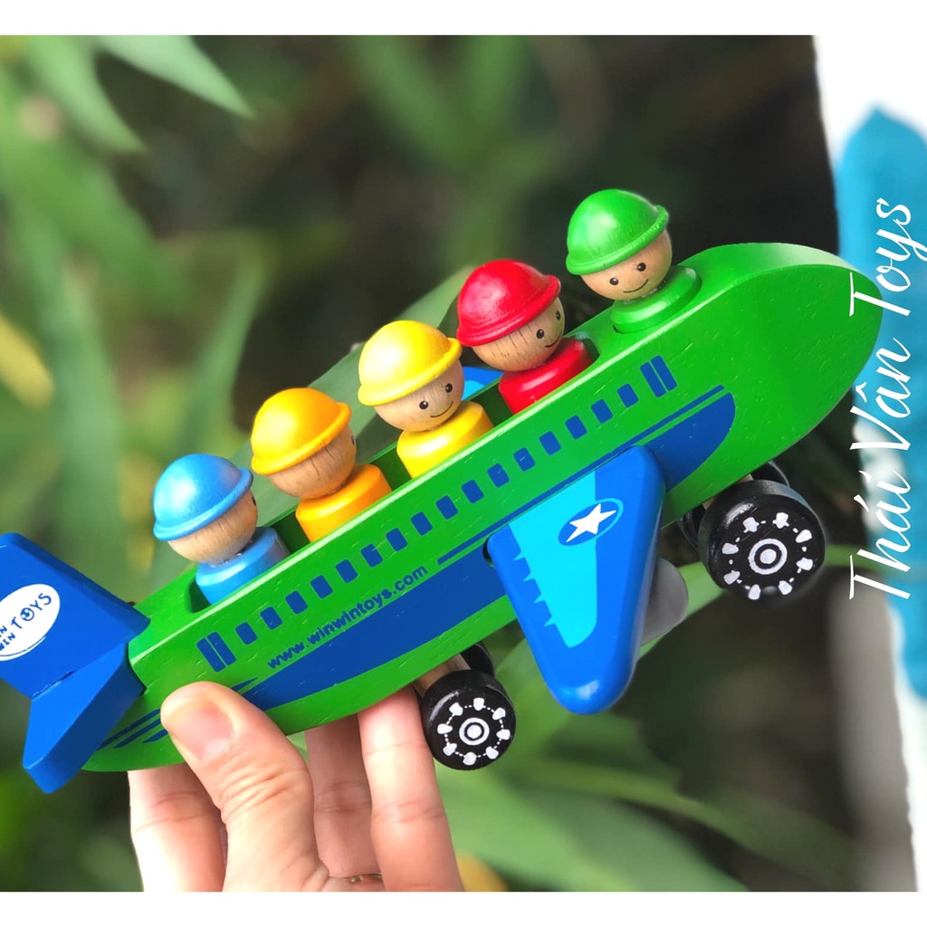 Đồ chơi mô hình khối gỗ Việt nam | Đội bay siêu đẳng winwintoys