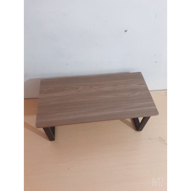 Bàn xếp (MDF) phũ melamin chân sắt gấp ngồi bệt (40*80*35) | BigBuy360 - bigbuy360.vn
