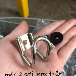 Móc u inox 7 màu - móc đồ