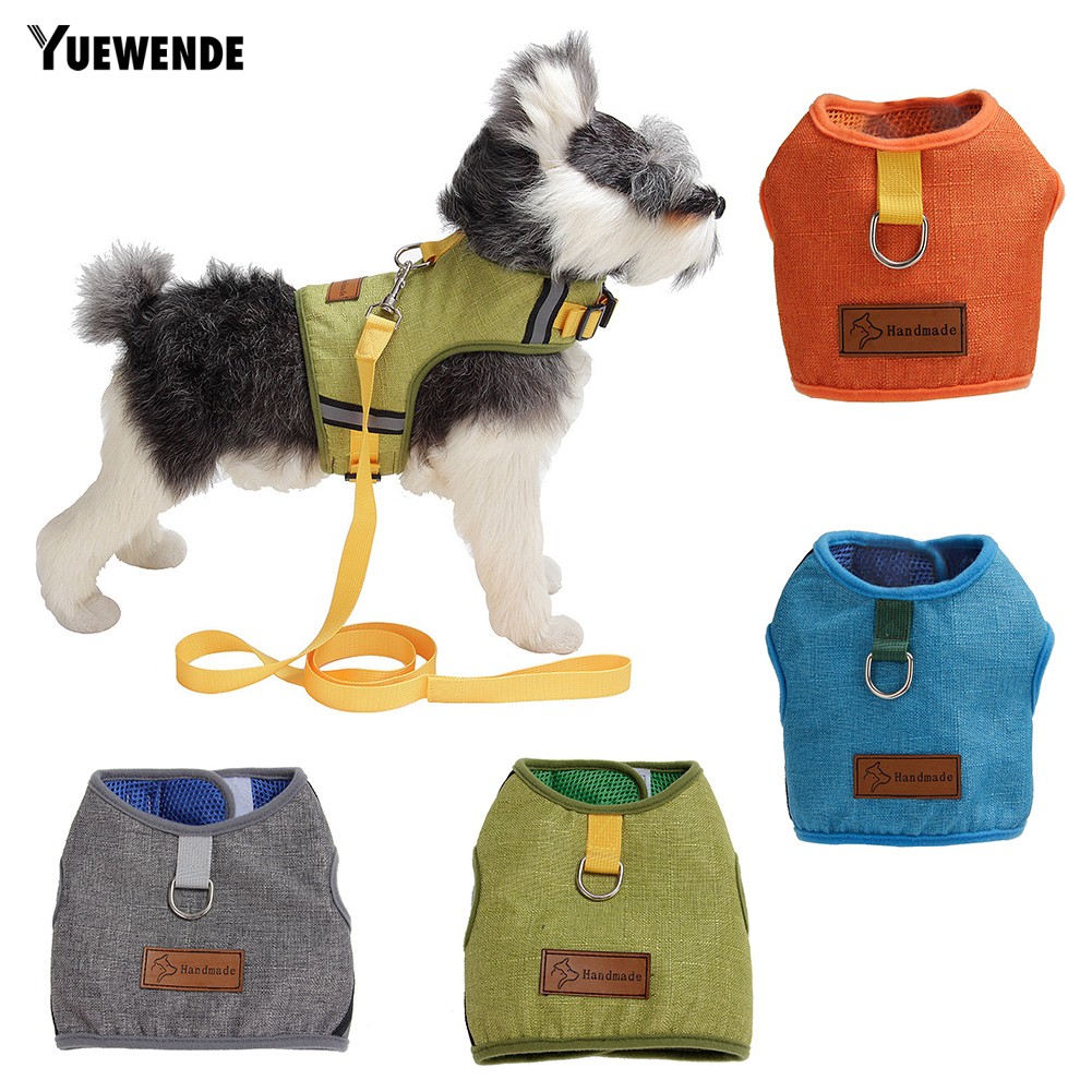 Áo Vest Kèm Dây Dắt Chó Đi Dạo Tiện Lợi