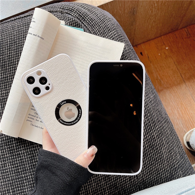 Ốp Điện Thoại Silicon Bọc Da PU Thời Trang Chống Rơi Cho iPhone 12 11 Pro Max Se 2020 X Xr Xs Max 8 7 Plus | BigBuy360 - bigbuy360.vn
