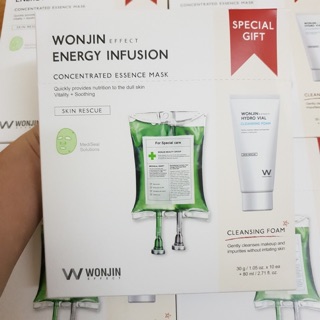 SET MẶT NẠ WONJIN ENERGY INFUSION