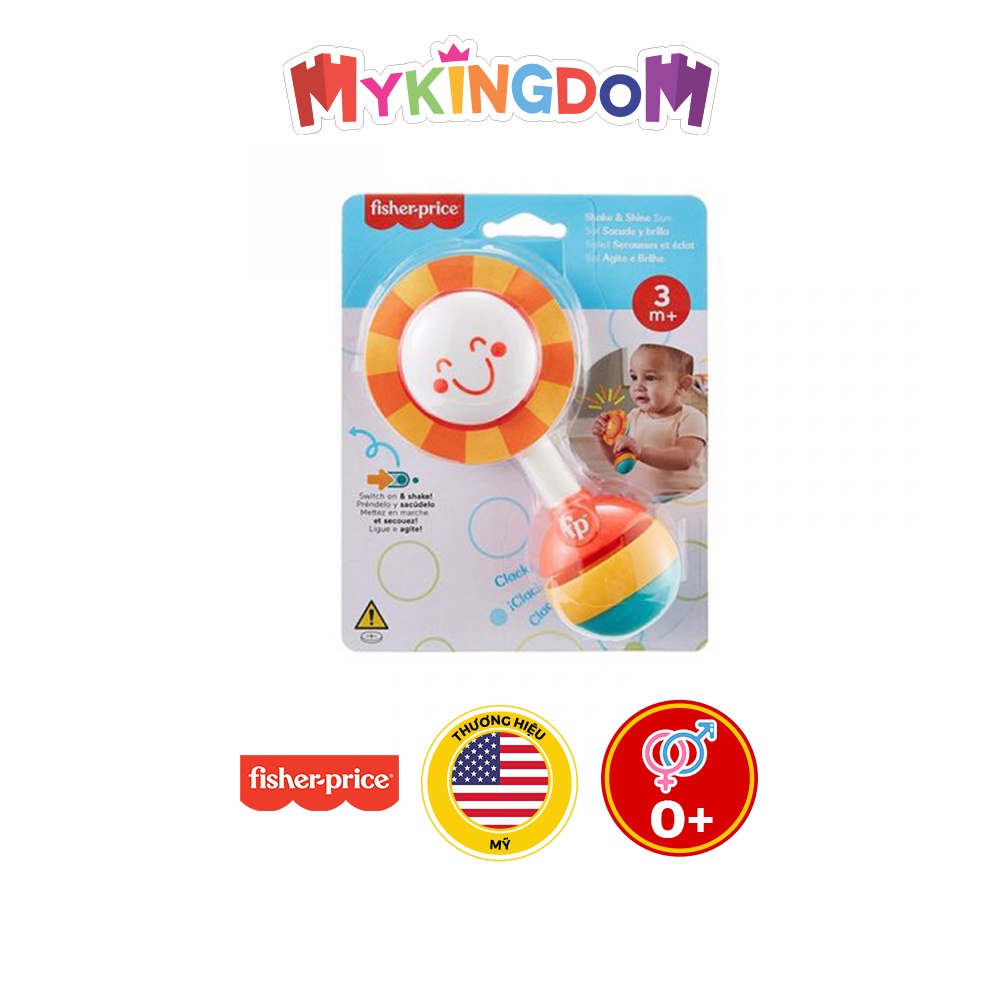 Đồ Chơi FISHER PRICE Lục Lạc Mặt Trời Phát Sáng HBP47