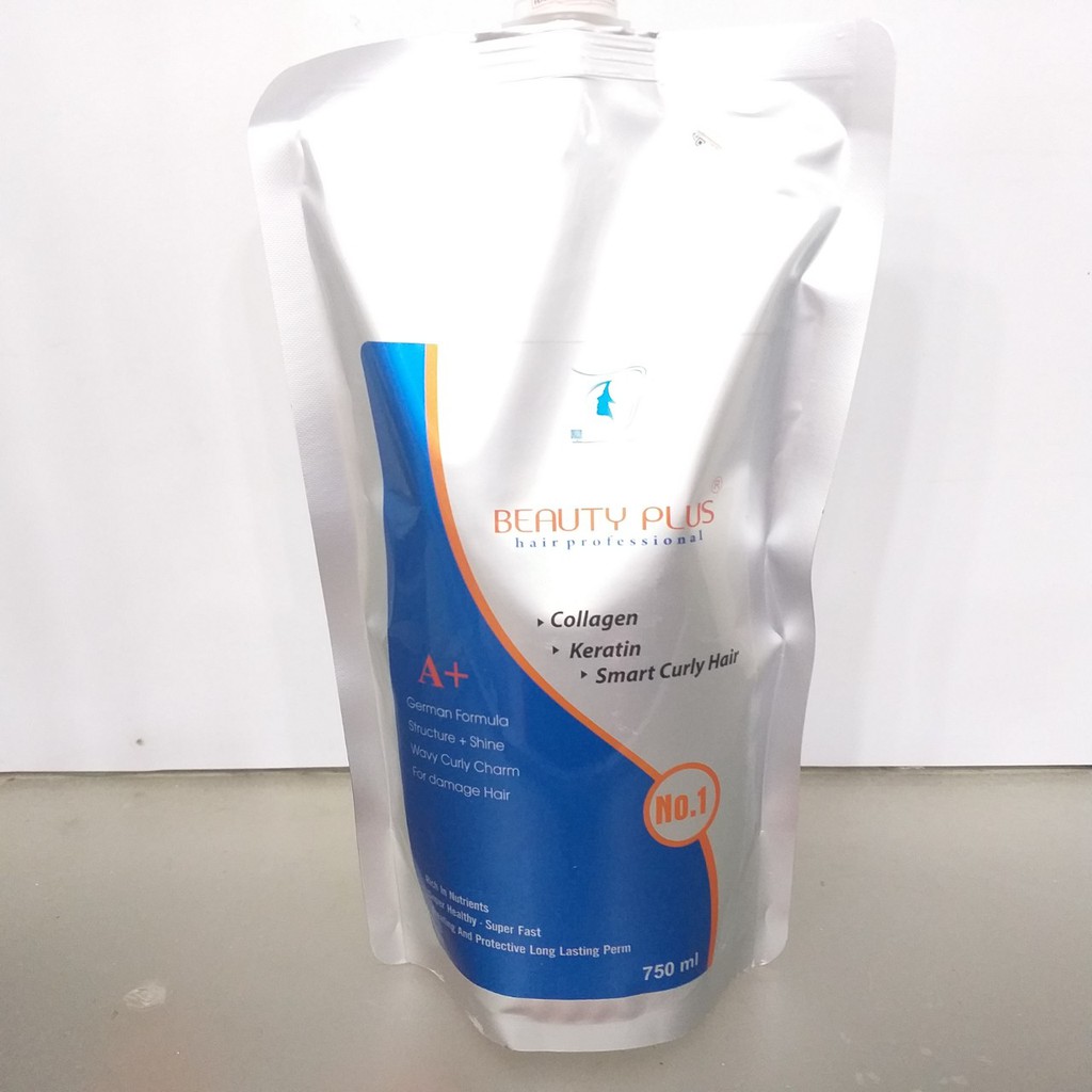 Kem uốn tóc , uốn nóng , uôn ssetting Beauty Plus 750ml