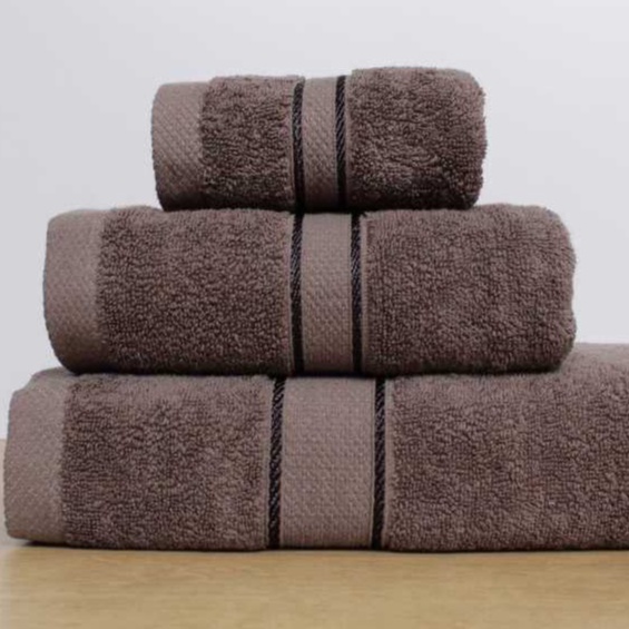 Khăn lau đầu siêu dày Tinh Dầu Xanh 35x80cm với sợi bông cotton dày thấm hút tốt