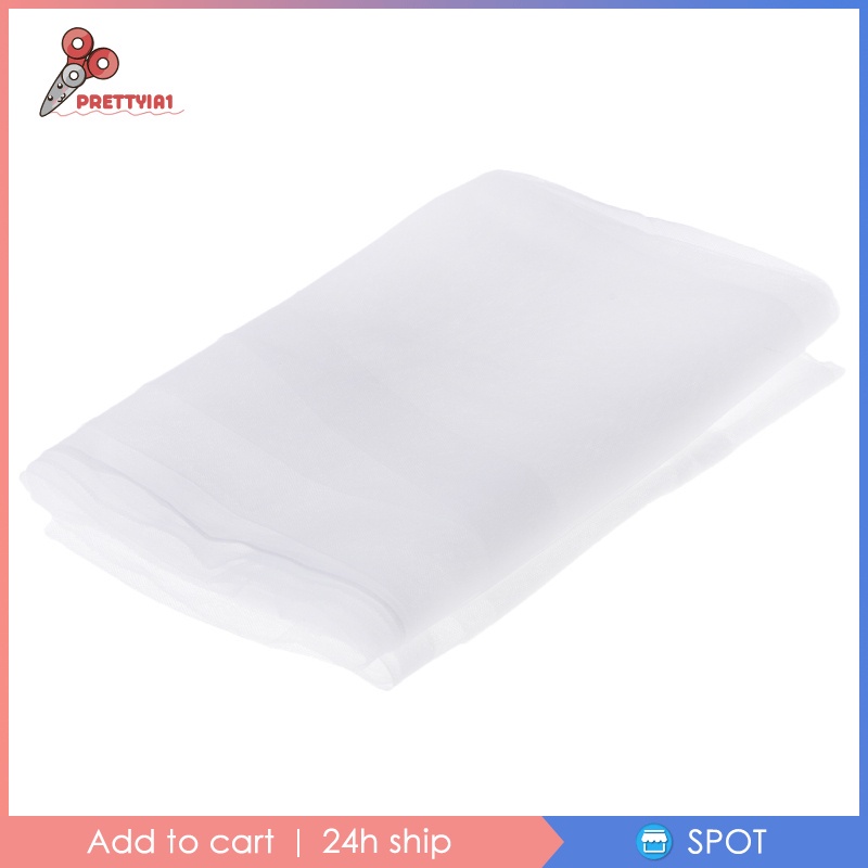 Vải Tuyn Lưới Chống Muỗi 1 Yard Màu Be Trang Trí Váy Cưới