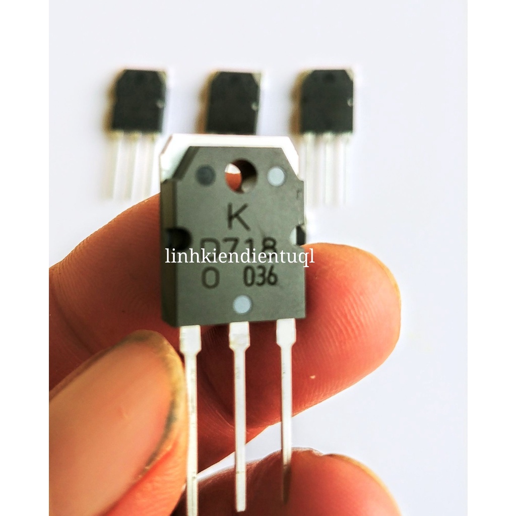 D718 và B688 NPN 8A-120V Hàng KEC Lưng Đồng 100% - Transistor D718 B688 - Linh Kiện Điện Tử