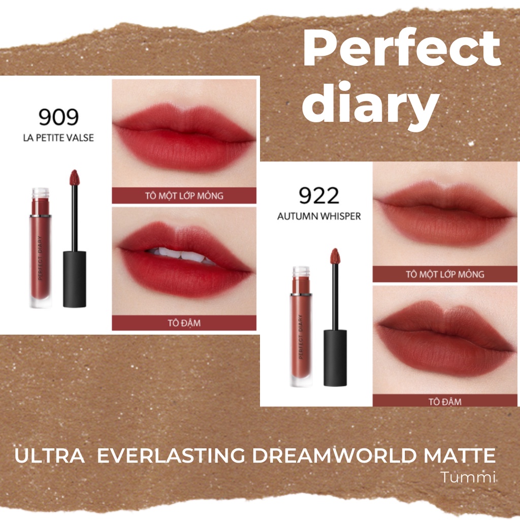 Perfect Diary - Son lì Ultra Everlasting Dreamworld Matte Lip Color