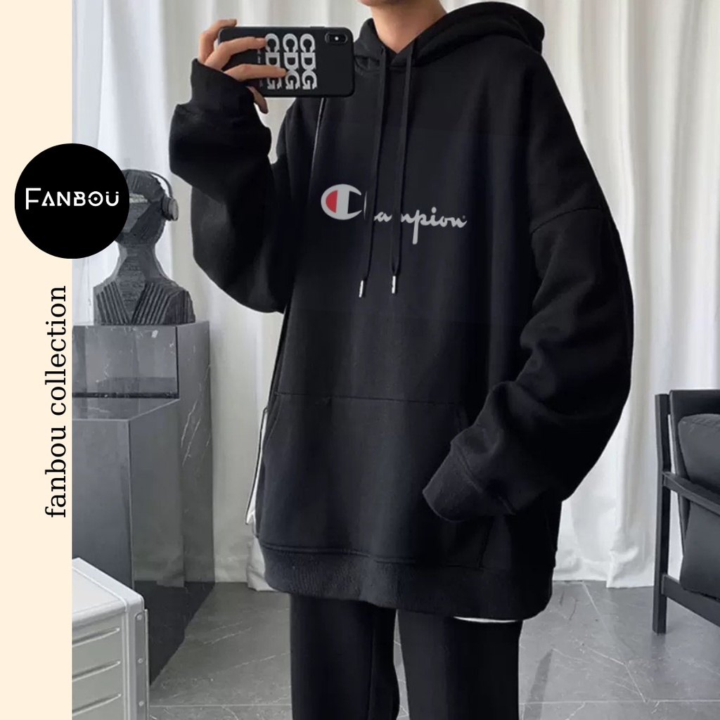 Áo khoác hoddie unisex nam nữ tay dài có túi in hình | BigBuy360 - bigbuy360.vn