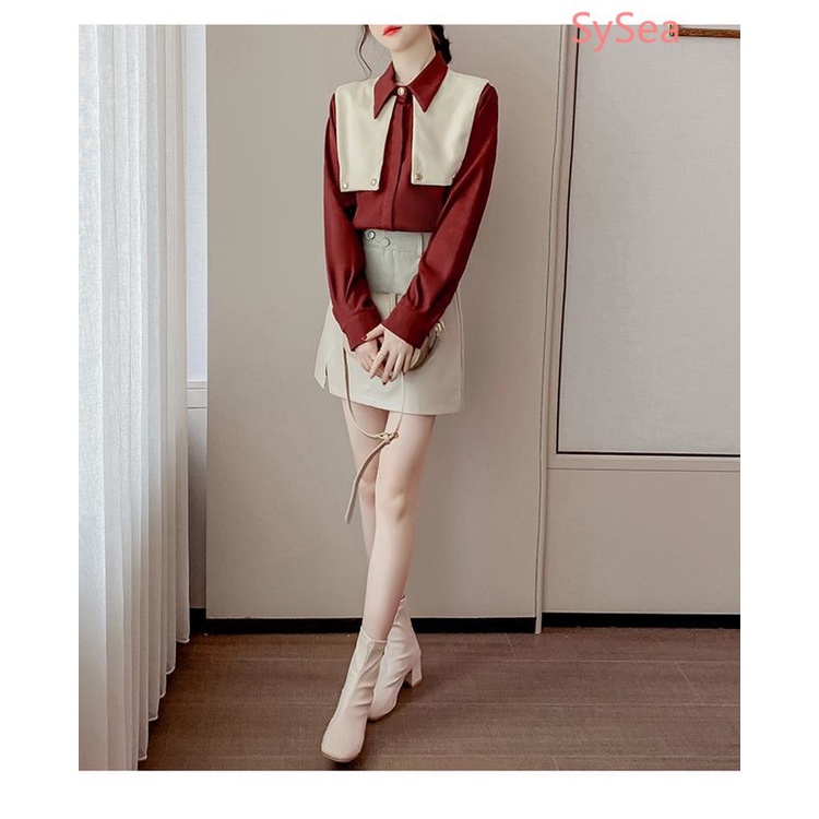 Áo Sơ Mi Thời Trang Mùa Thu Phong Cách Vintage Cho Nữ