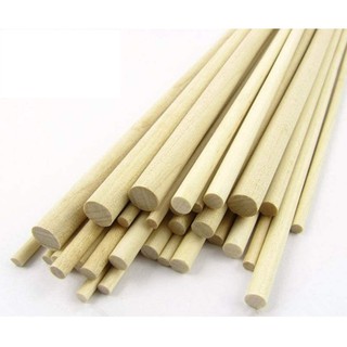 Thanh gỗ tròn tần bì phi 25 mm I Home decor