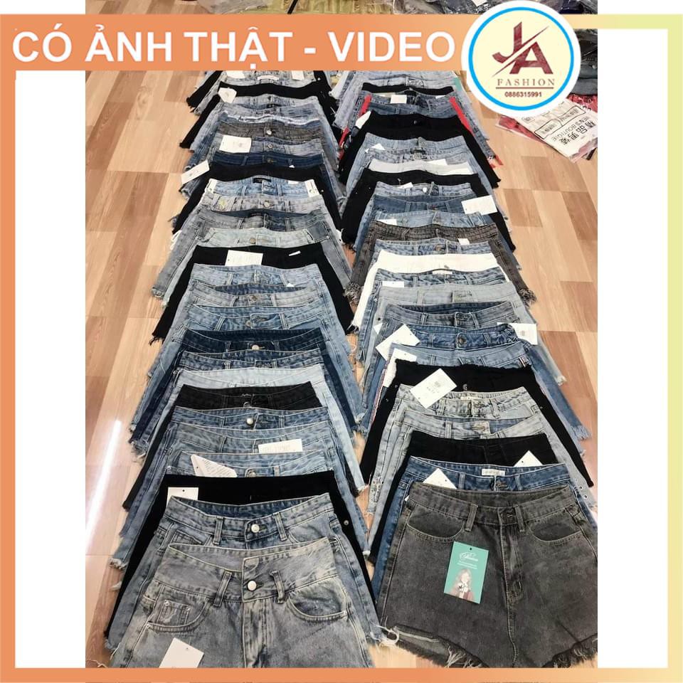 Quần đùi Jean nữ siêu mát không chọn mẫu ,quần short ngắn rách phong cách cá tính JASHOP