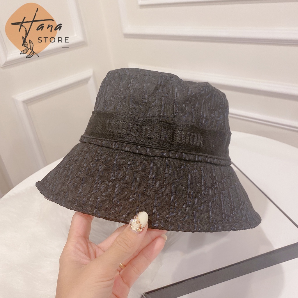 Mũ bucket D I O R thời trang cao cấp, phom mũ chuẩn đẹp, chất vải dày dặn, hàng Quảng Châu loại 1 full tag