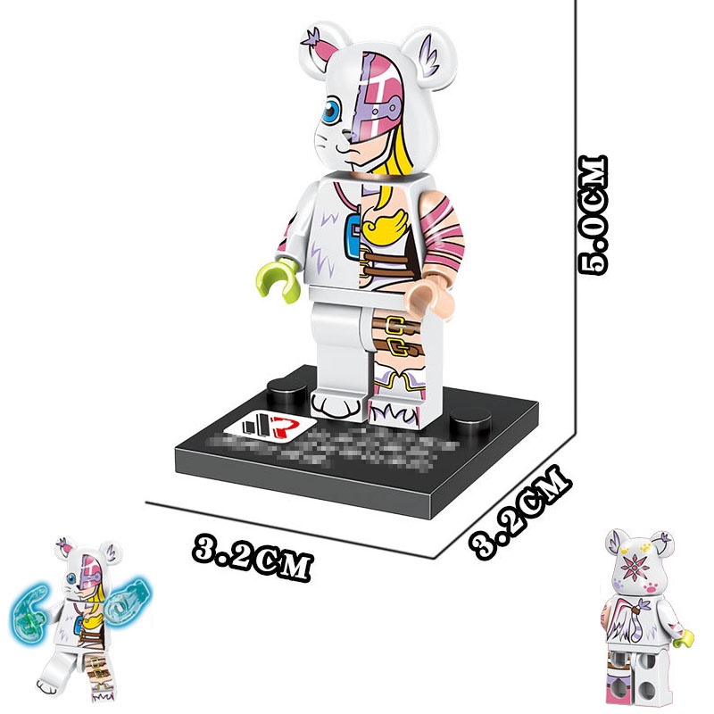 Đồ Chơi Lắp Ráp Mô Hình Gấu Violent Cho Trẻ Em