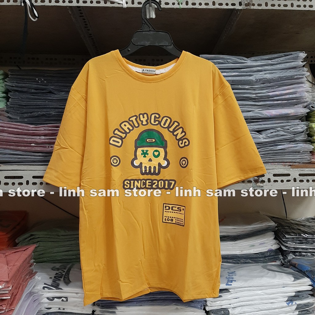Áo thun in tay lỡ nữ freesize phông form rộng dáng Unisex - Ulzzang mặc cặp, nhóm, lớp chữ COIN ĐẦU LÂU | BigBuy360 - bigbuy360.vn