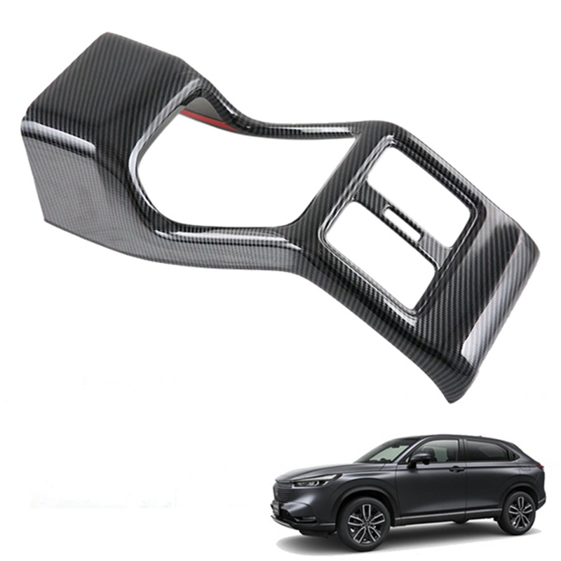 Khung Viền Máy Điều Hòa Xe Hơi Bằng Sợi Carbon Chống Va Chạm Cho Honda HRV / E: Ns1 / E: Np1 2022 2023