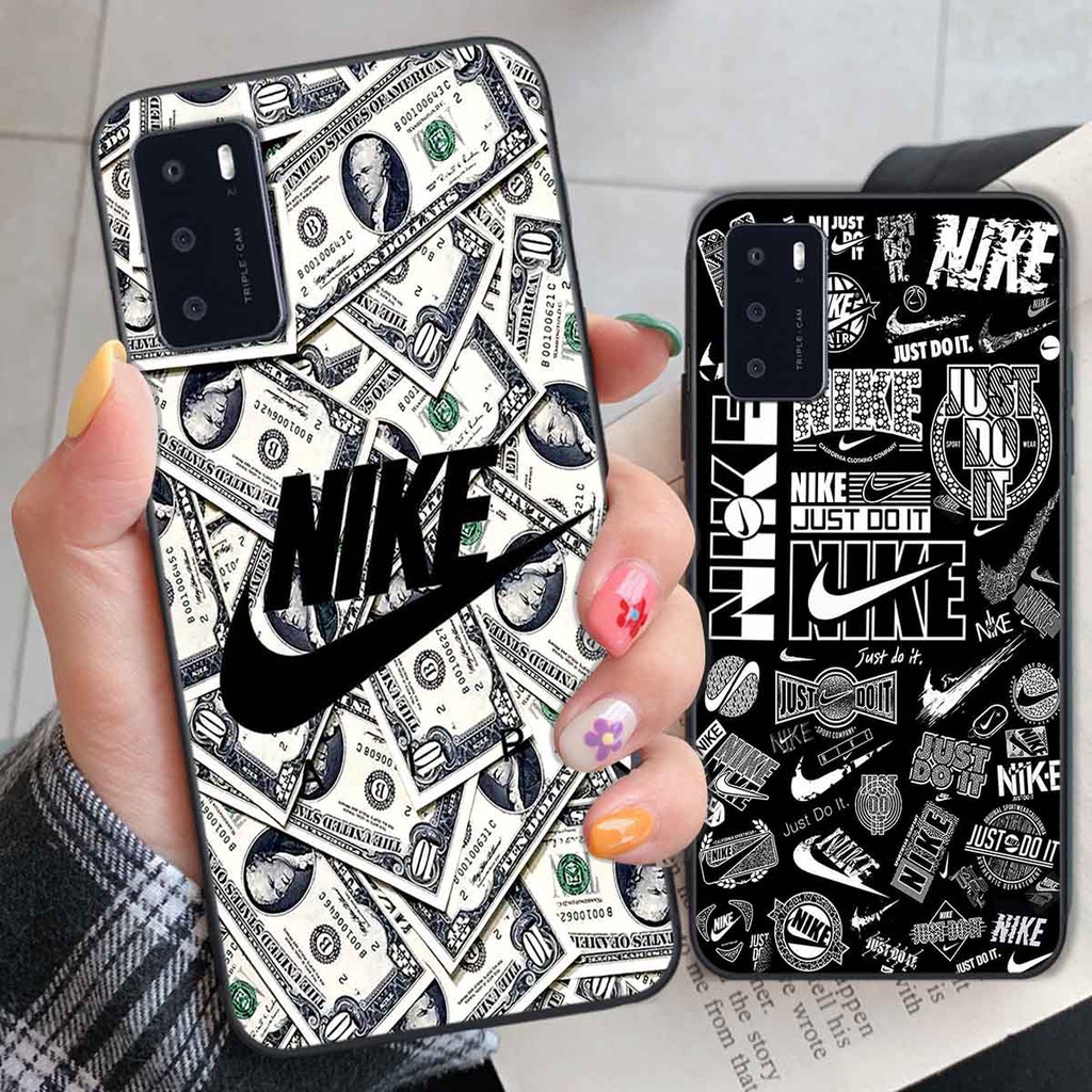 Ốp Oppo A16 in hình thương hiệu L.V, N.I.K.E cá tính, đẳng cấp