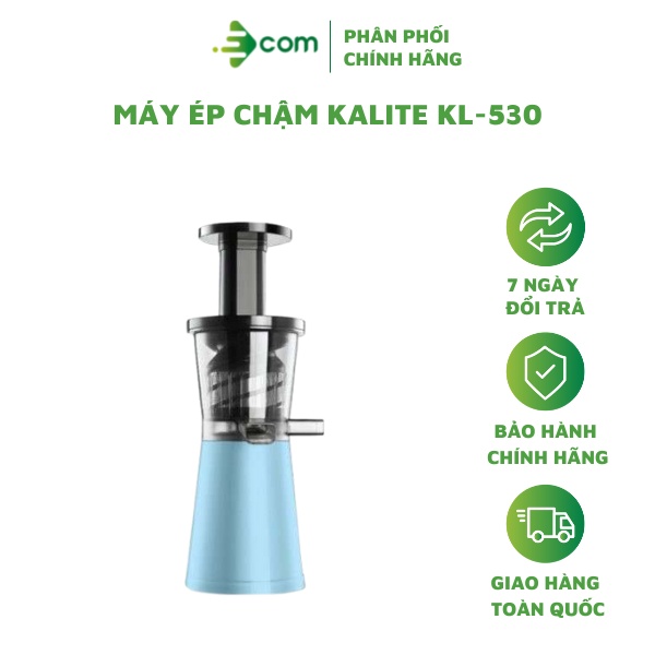 Máy ép chậm KALITE KL-530 nhỏ gọn - Bảo hành chính hãng 12 tháng