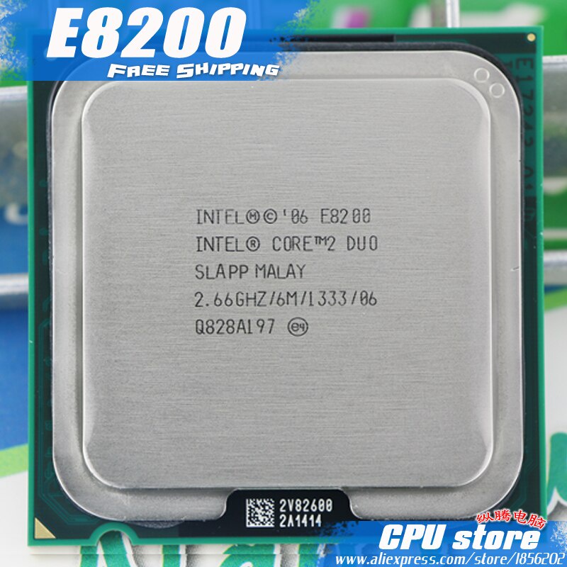 cpu pc e8400  / e7500 socket 775 tặng keo tản nhiệt