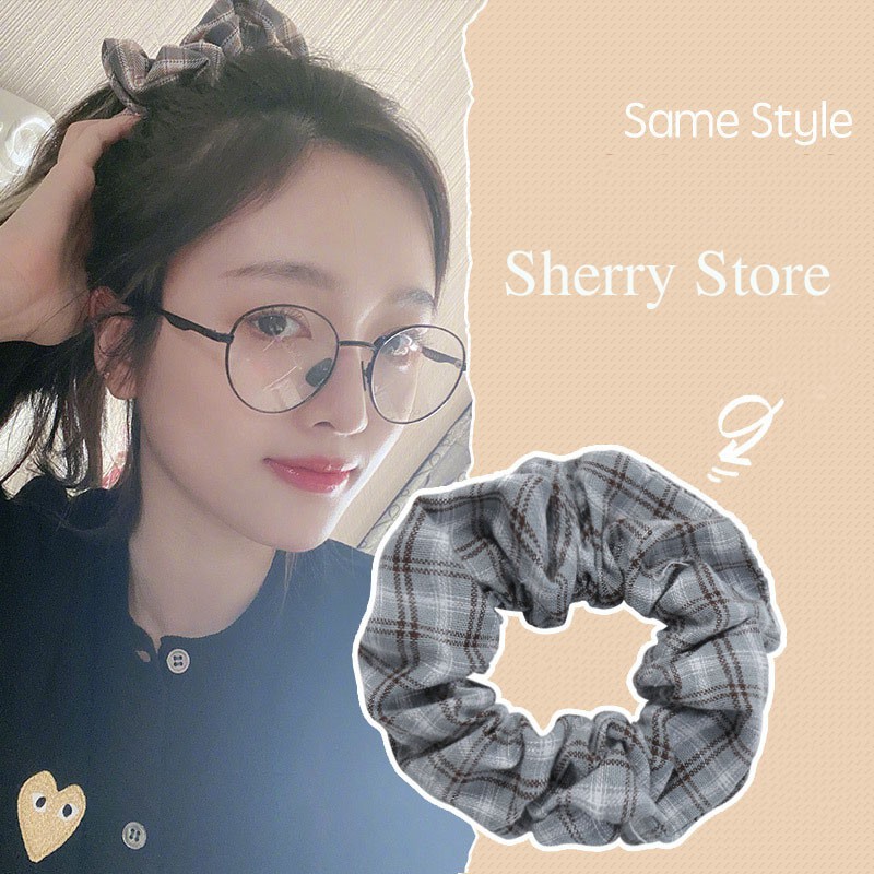 Dây buộc tóc, cột tóc scrunchies màu cổ điển dễ thương YH1727