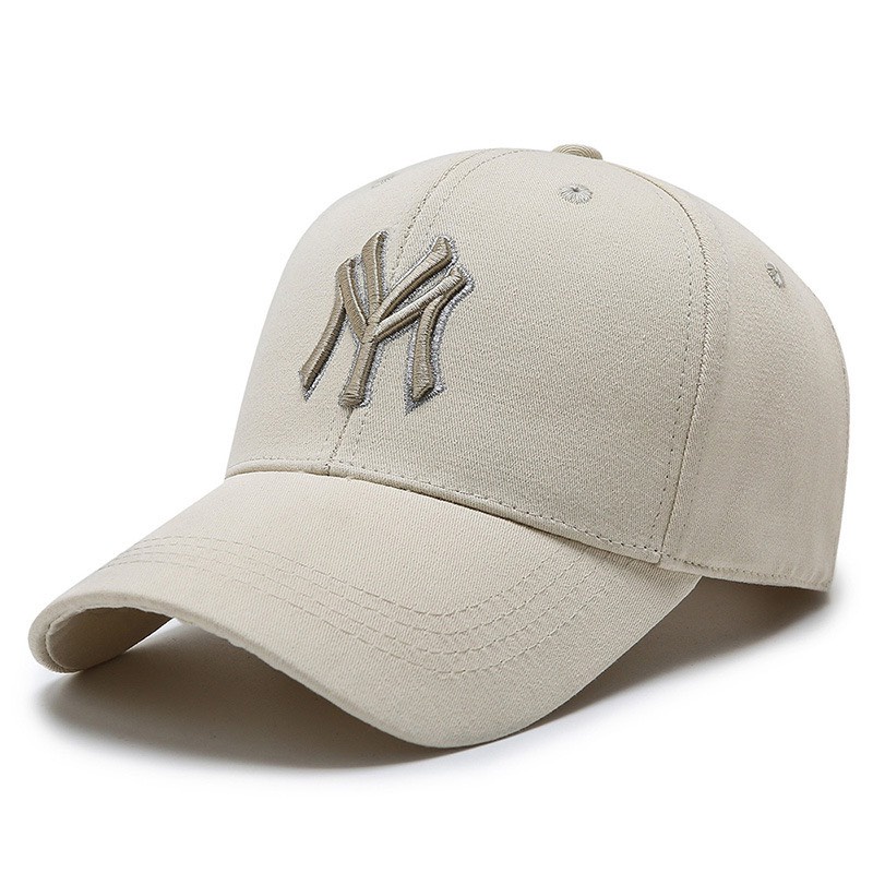 Mũ Lưỡi Trai Nam Nữ NY Thêu Logo 3D Nổi Khối Thời Trang, Thể Thao