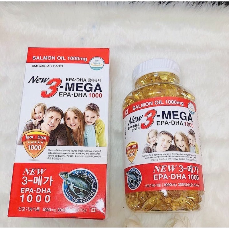 [Mã GROSALE2703 giảm 8% đơn 250K] [SALE SỈ TẬN GỐC] Dầu Cá 3 mega Hàn Quốc | BigBuy360 - bigbuy360.vn