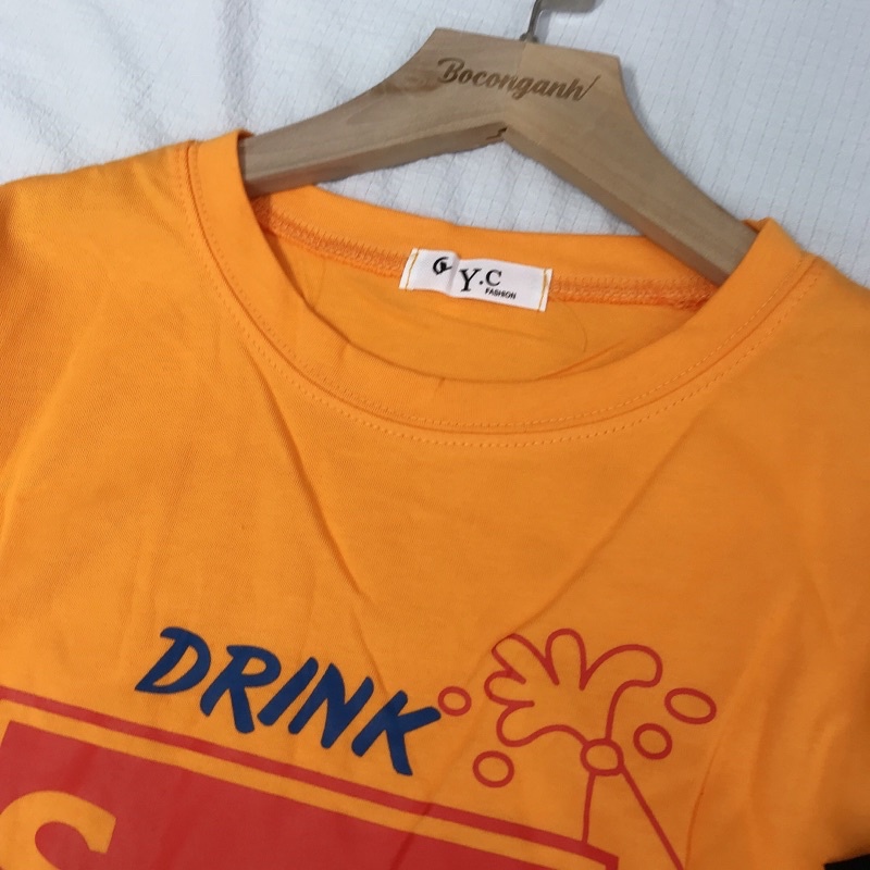 Áo Thun Soda Form To Rộng Hàng Quảng Châu HB72 Thun Khô Mỏng Mát