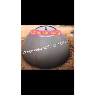khuôn quay chậu cảnh ( khuôn sen sung, khuôn 1 lưỡi)