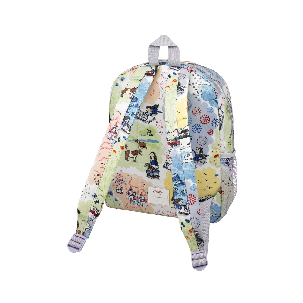Cath Kidston - Ba lô cho bé /Kids Classic Large Backpack with Mesh Pocket - New Worlds Scenic - Multi -1047349