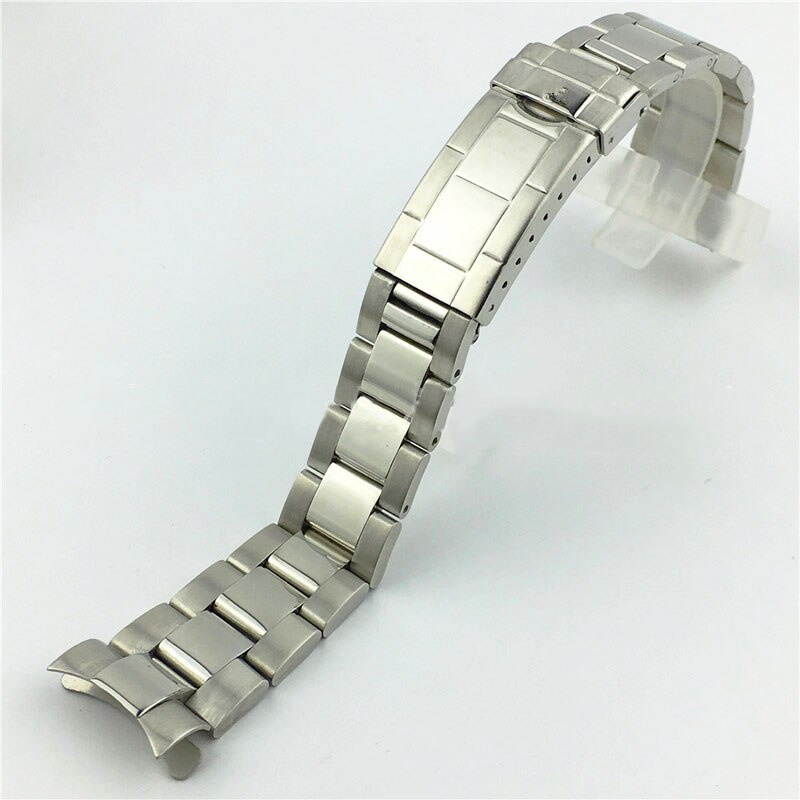 Dây Đeo Đồng Hồ Bằng Thép Không Gỉ 20mm Thời Trang Cho Rolex