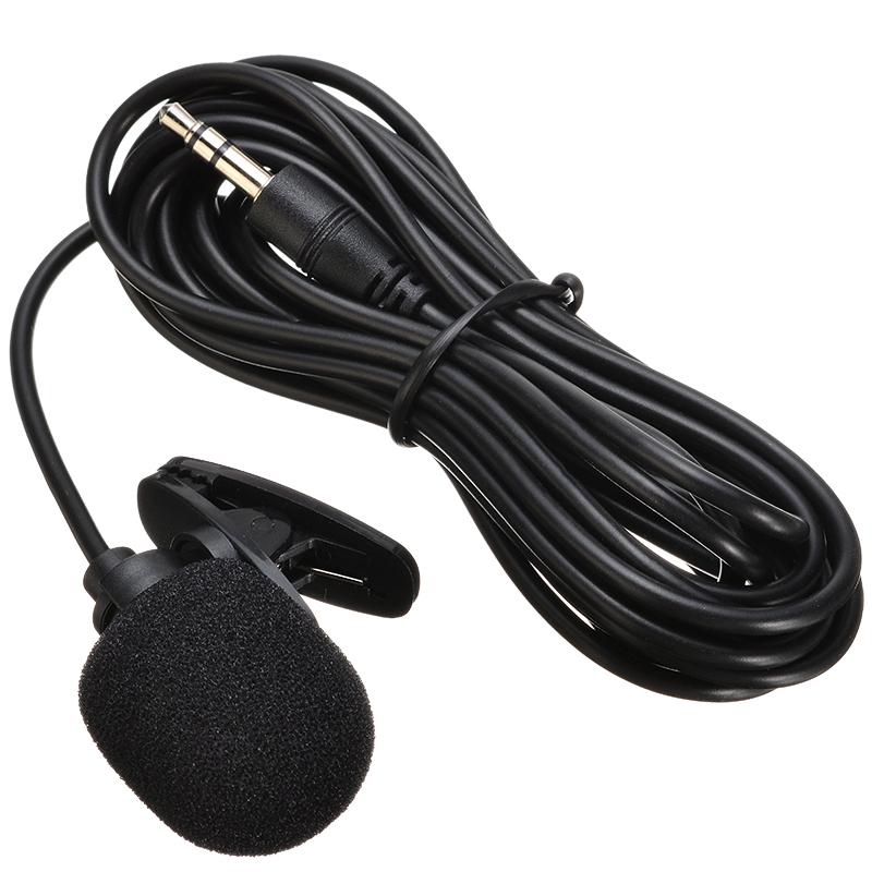 Micro Mini Có Kẹp Gắn Cổ Áo Giắc Cắm 3.5mm Kết Nối Âm Thanh Dành Cho Điện Thoại IOS Android Laptop Máy Tính Bảng PC Laptop