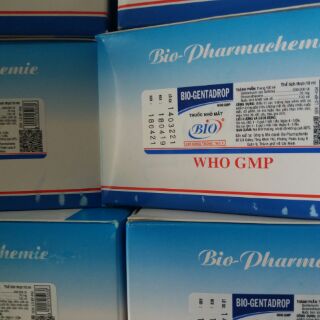 Nhỏ mắt Bio genta drop date mới liên tục