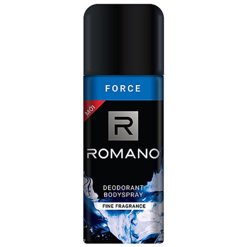 XỊT NGĂN MÙI TOÀN THÂN ROMANO 150ML FORCE/ CLASSIC/ GENTLEMAN