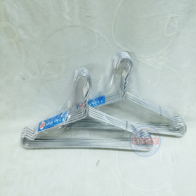 Set 20 móc nhôm phơi quần áo em bé không gỉ sét hàng dày 140g/chục