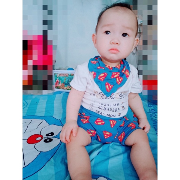 quần đùi cạp lưng cao ấm bụng cho bé trai từ 3-11kg
