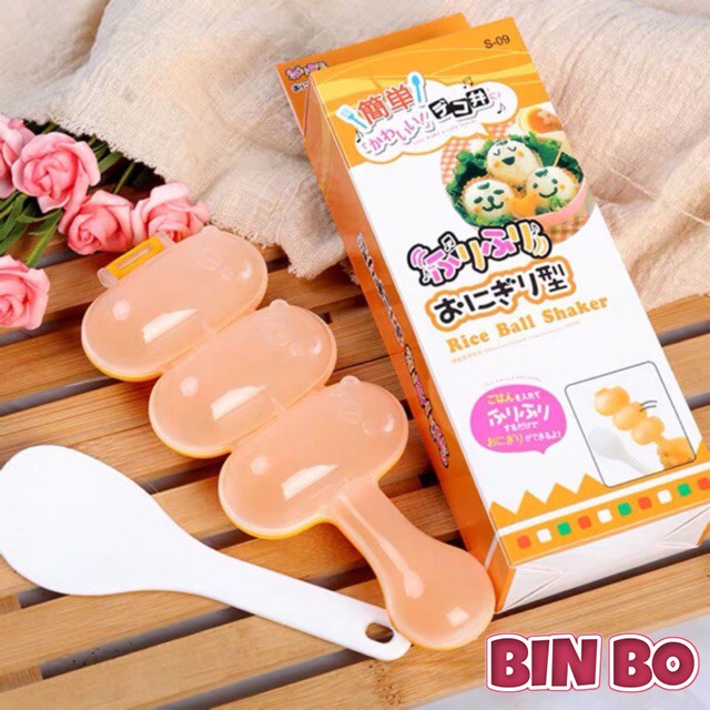 Khuôn Lắc Cơm Bento Viên Tròn