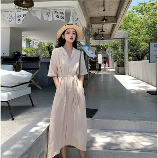 VÁY ĐẦM XẺ TÀ DÁNG DÀI CỰC SANG MẪU MỚI