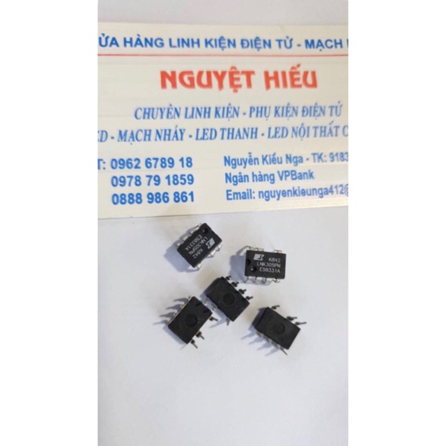 DEAL HOT - 5 con IC LNK305PN.